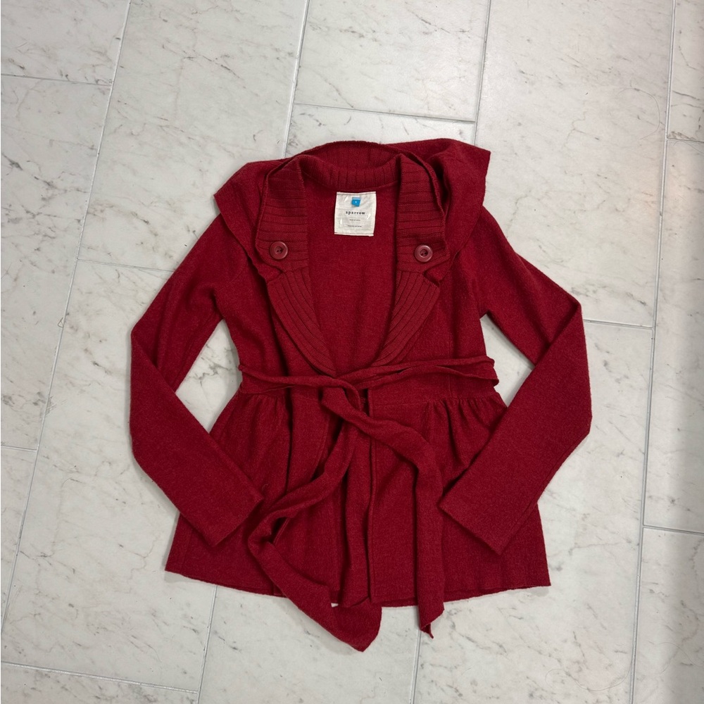 Sparrow Red Women's Sweater